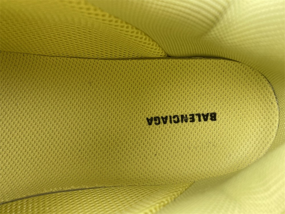 BALENCIAGA Triple S Platform Round Toe Lace-up Casual Style Plain Logo