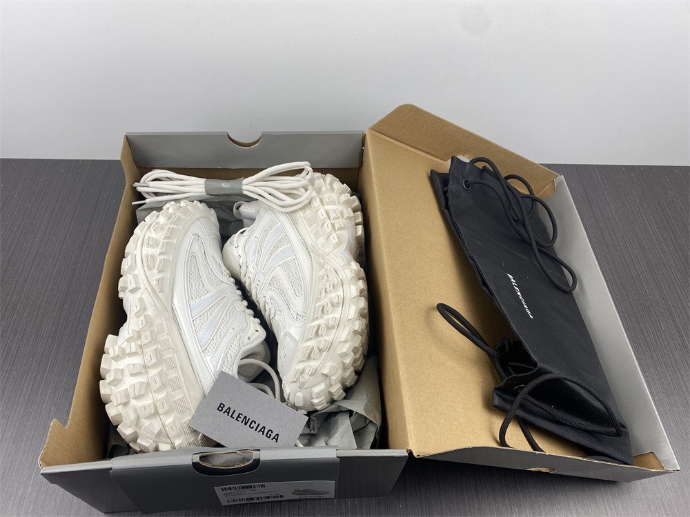 Balenciaga Men's Defender Sneaker in Beige