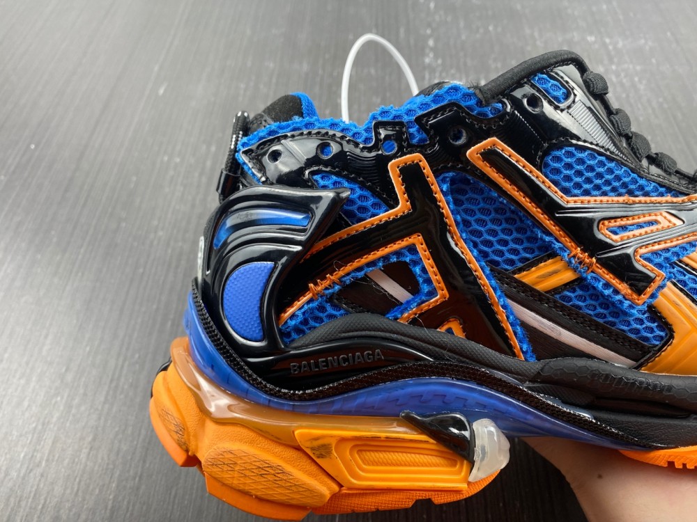 Balenciaga Runner Sneaker Blue Orange