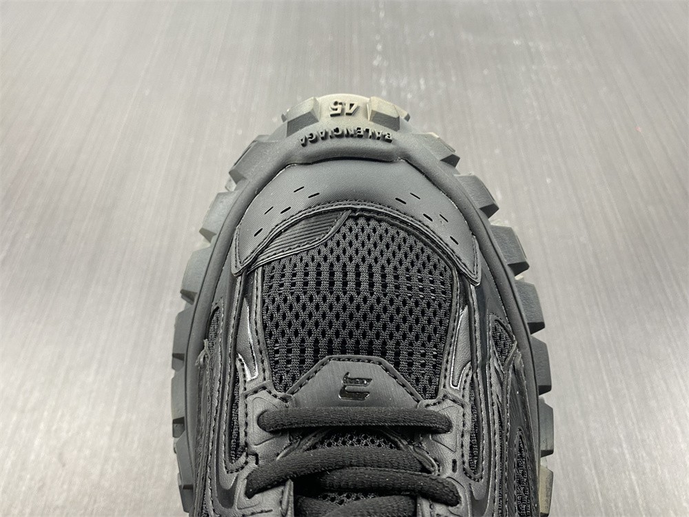 Balenciaga Bouncer Chunky-Sole Sneakers - Black for Women