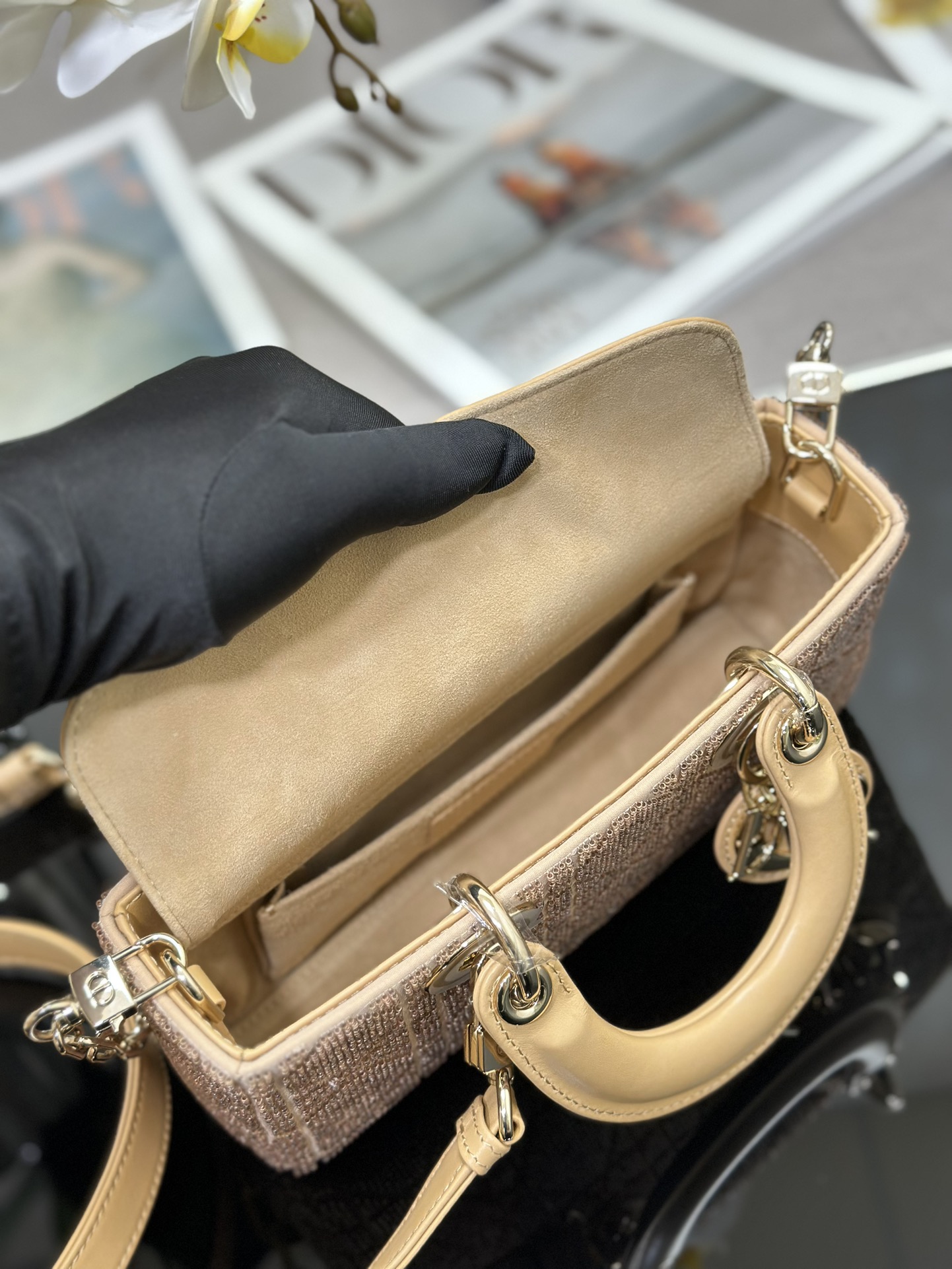 Dior Lady M0613 22 x 12 x 6cm