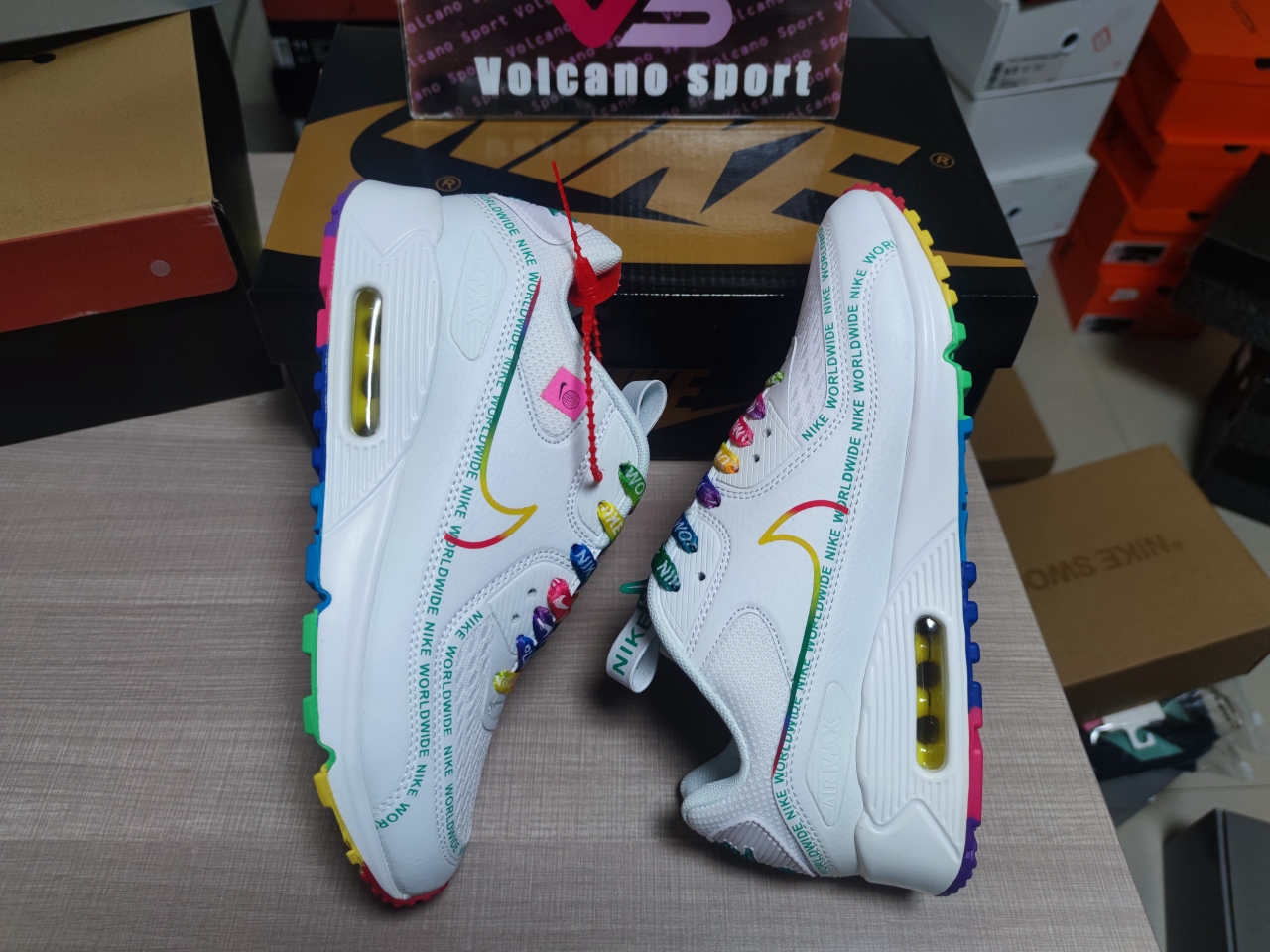 AIR MAX 90 White Seven colours 309698 006