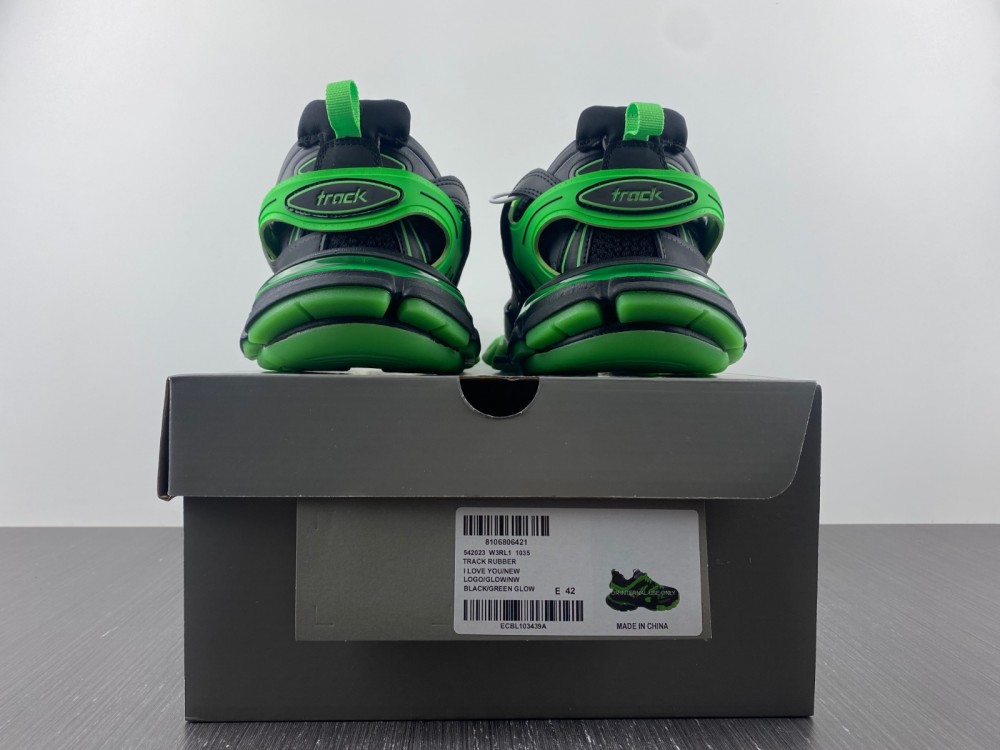 Balenciaga Track Sneaker 'Black Green'