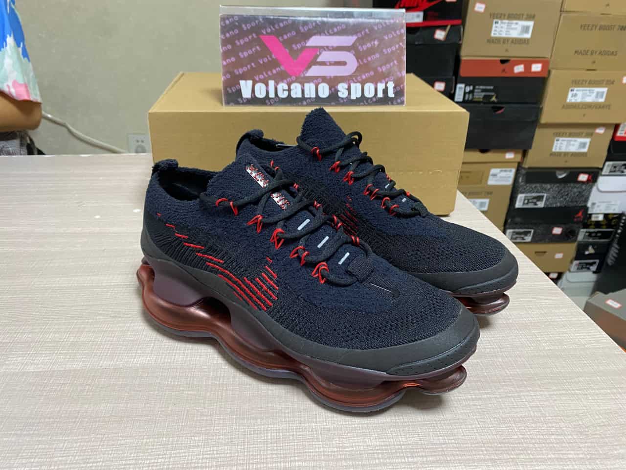 Nike Air Max Scorpion FK Black University Red DJ4701-004