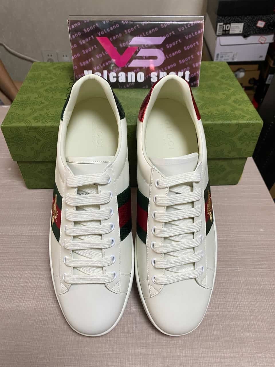 GUCCI Ace Embroidered 'Bee'