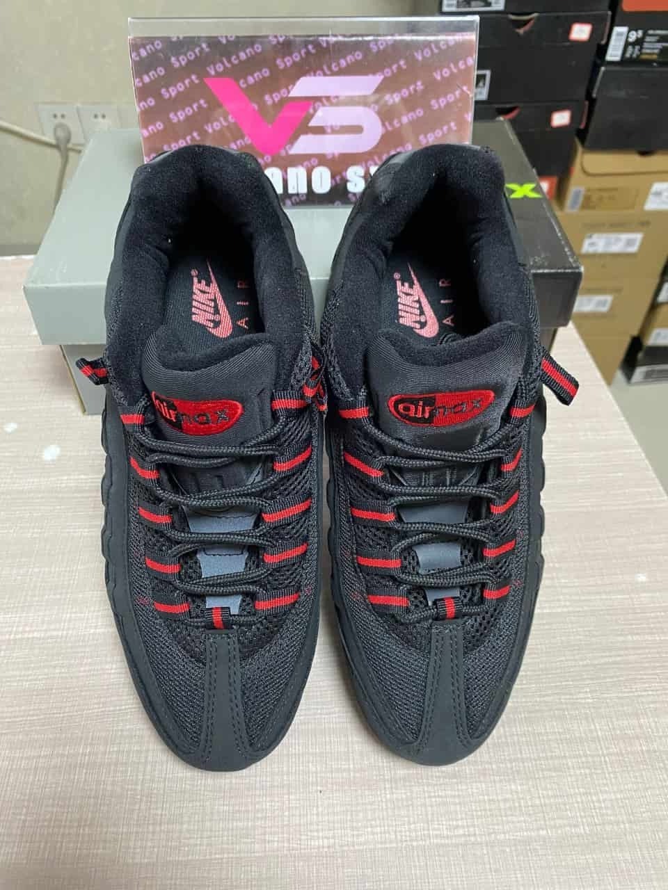 Nike air max 95 black red 104220-006