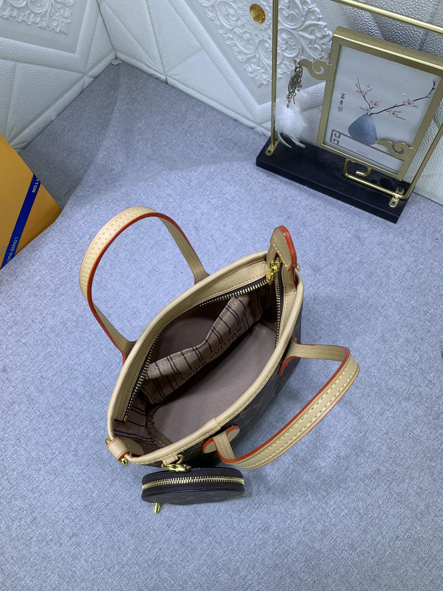 Louis Vuitton Neverfull BB M46705 (3) 24x14x9cm