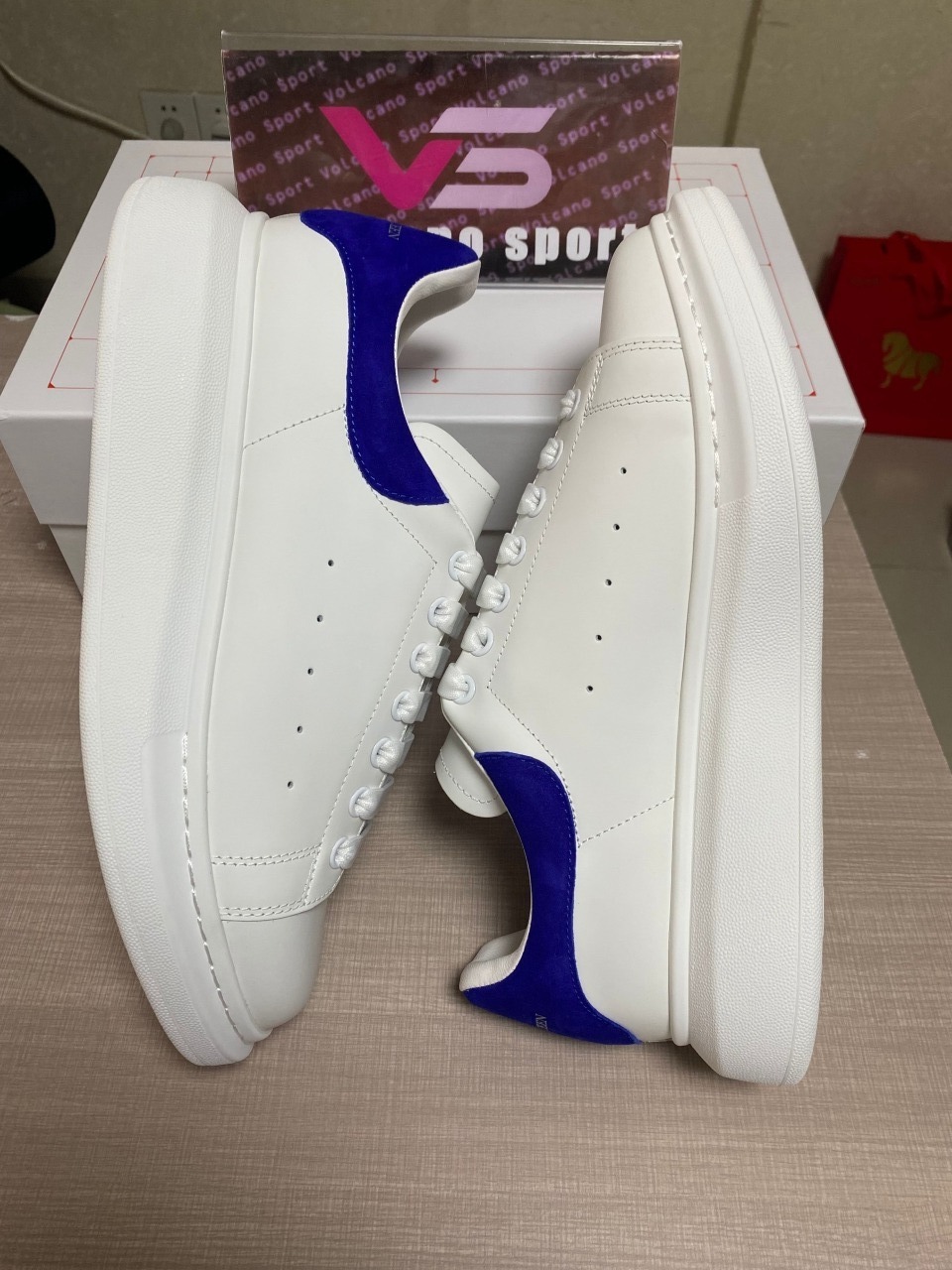 Alexander McQueen Dark Blue Tail