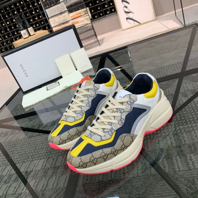 Gucci GG Rhytoni  Brown blue yellow