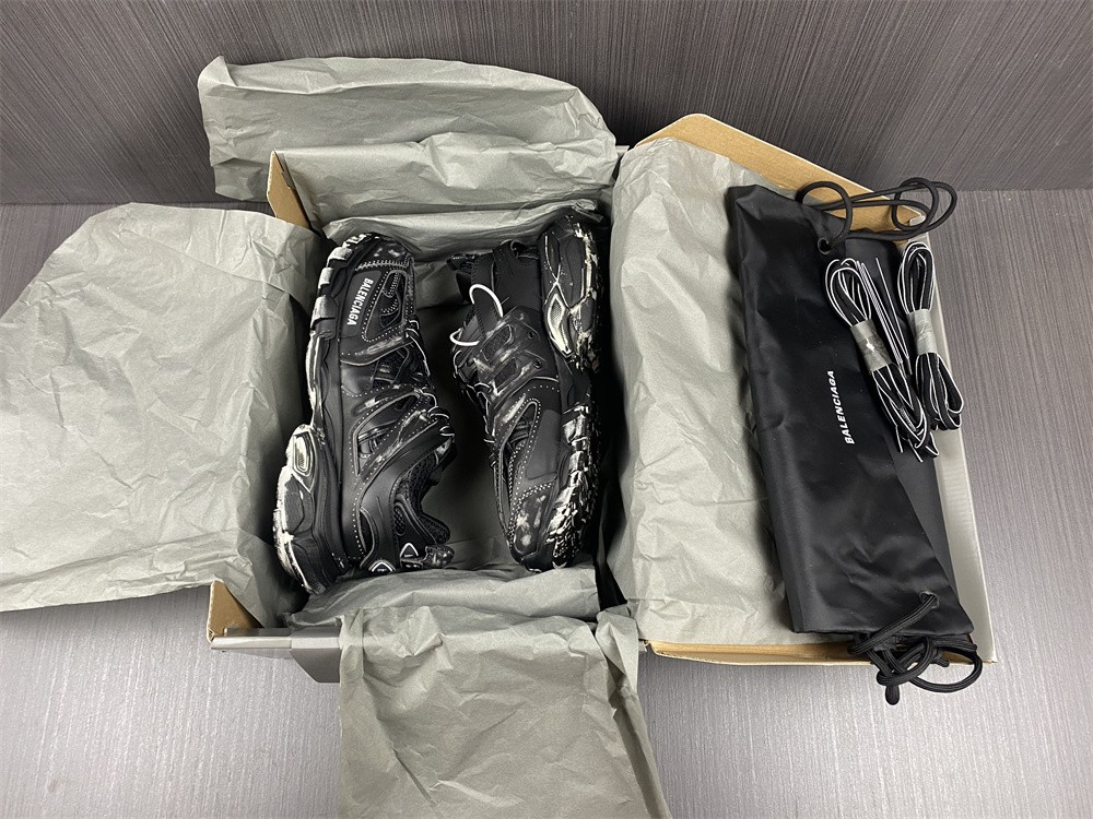Balenciaga Triple S 'Faded Black' 536737-W3CN3-1000