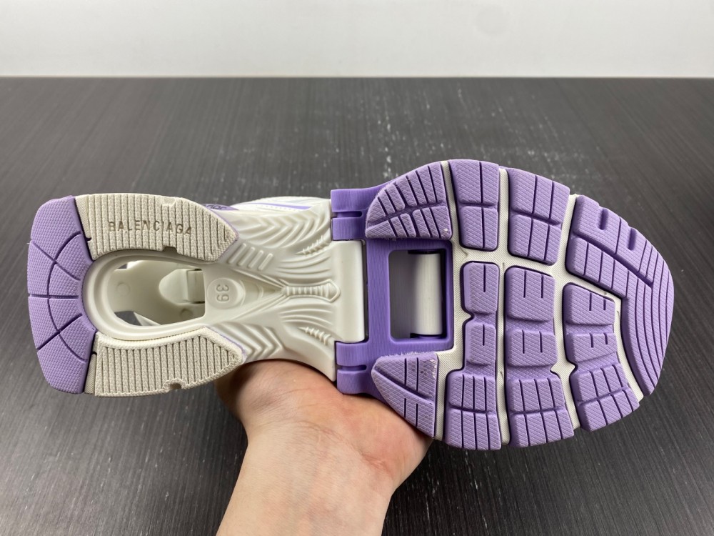 Balenciaga X‑Pander 'Distressed White Blue Purple'