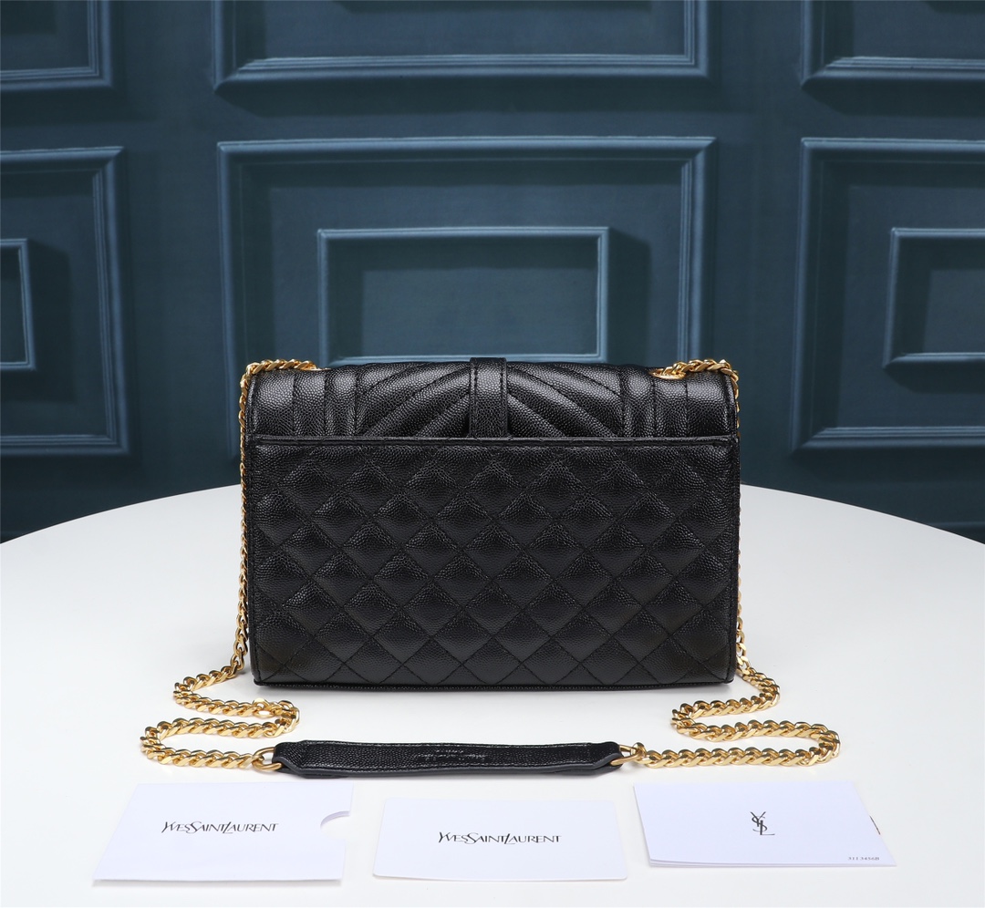 YSL KGB ENVELOPE 526286 (4) 21×13×6cm