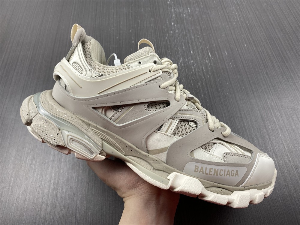 Balenciaga Track Women's Beige And Grey Sneakers