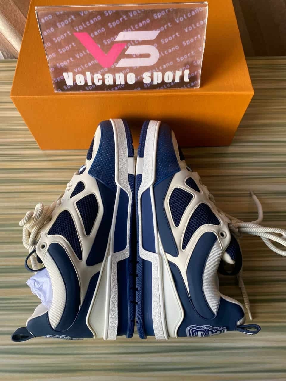 LV Skate Sneaker Marine White
