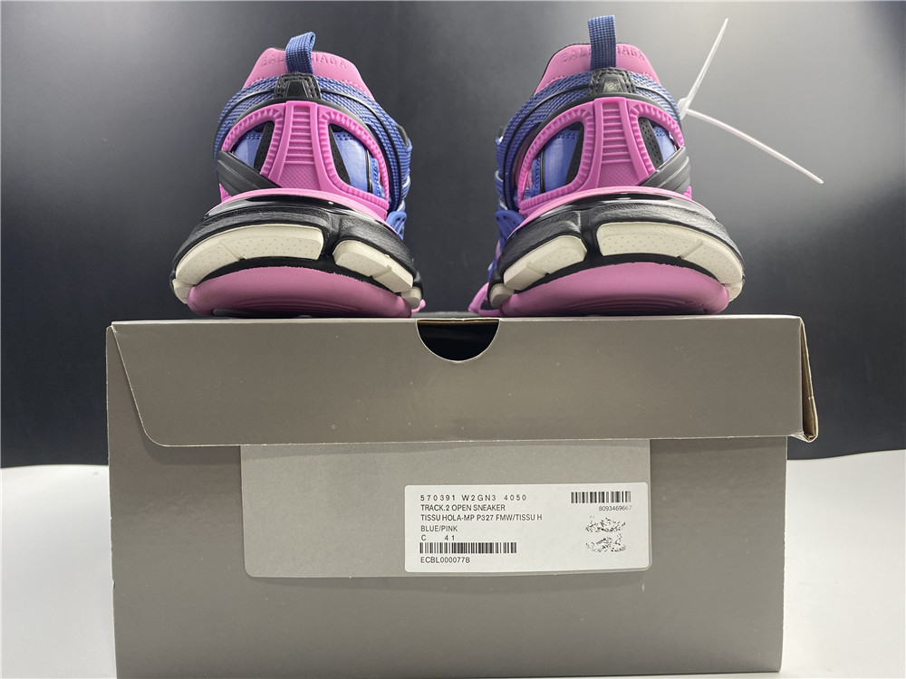 Balenciaga track 2.0 pink/blue