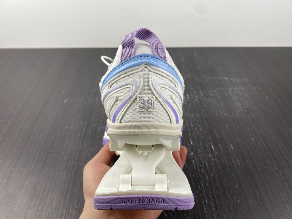Balenciaga X‑Pander 'Distressed White Blue Purple'