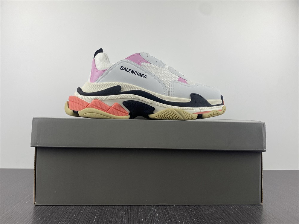 Balenciaga - Triple S Trainer - Leather White for Women