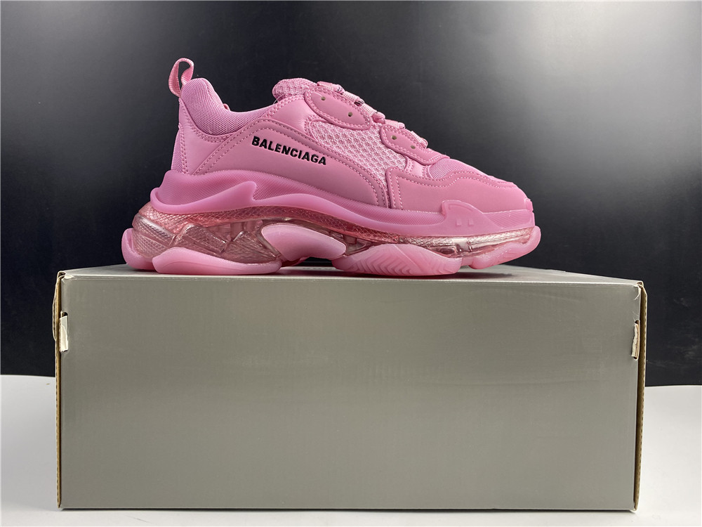 Balenciaga Triple S Clear Sole Pink (Women's)