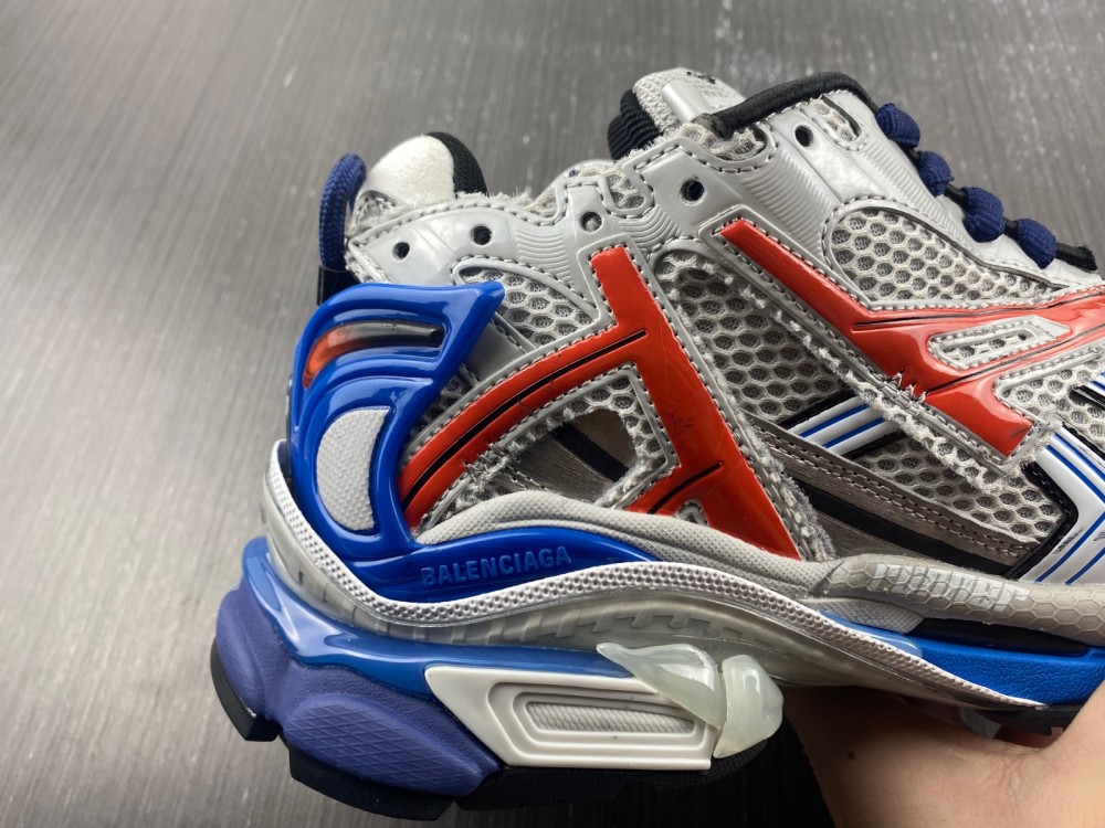 Balenciaga Runner Sneaker 'Grey Red Blue'