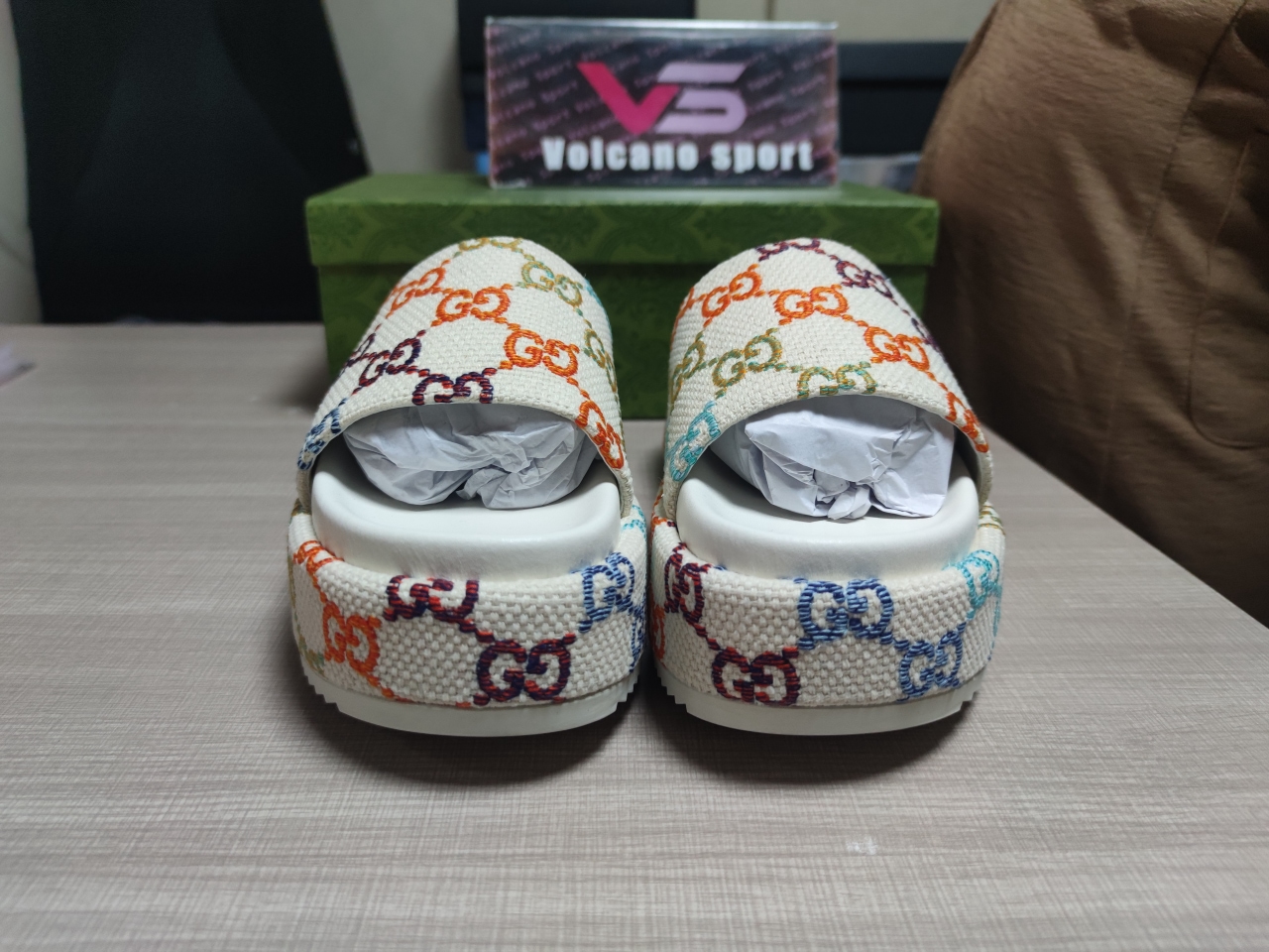 GUCCI Angelina Platform 55mm Sandal