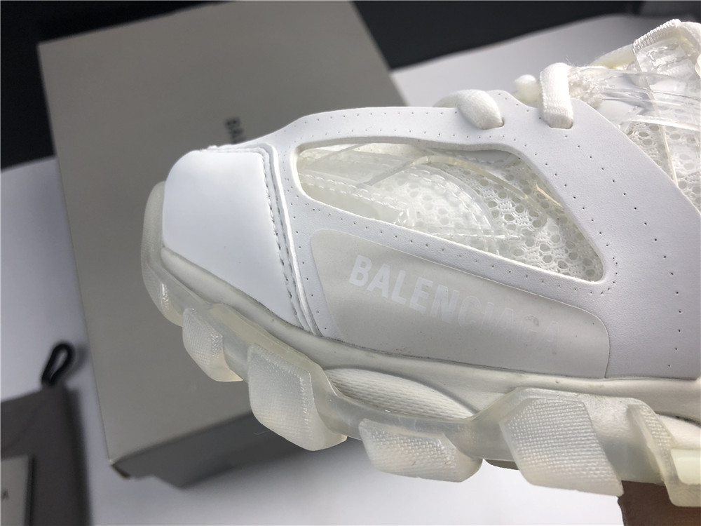 Balenciaga Track White Clear Sole Lowtop Sneaker 647742
