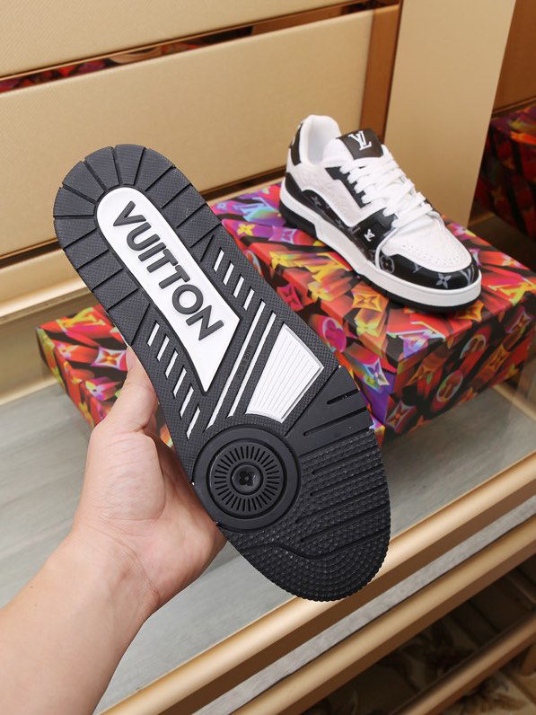 Louis Vuitton LV Trainer #54 Black White