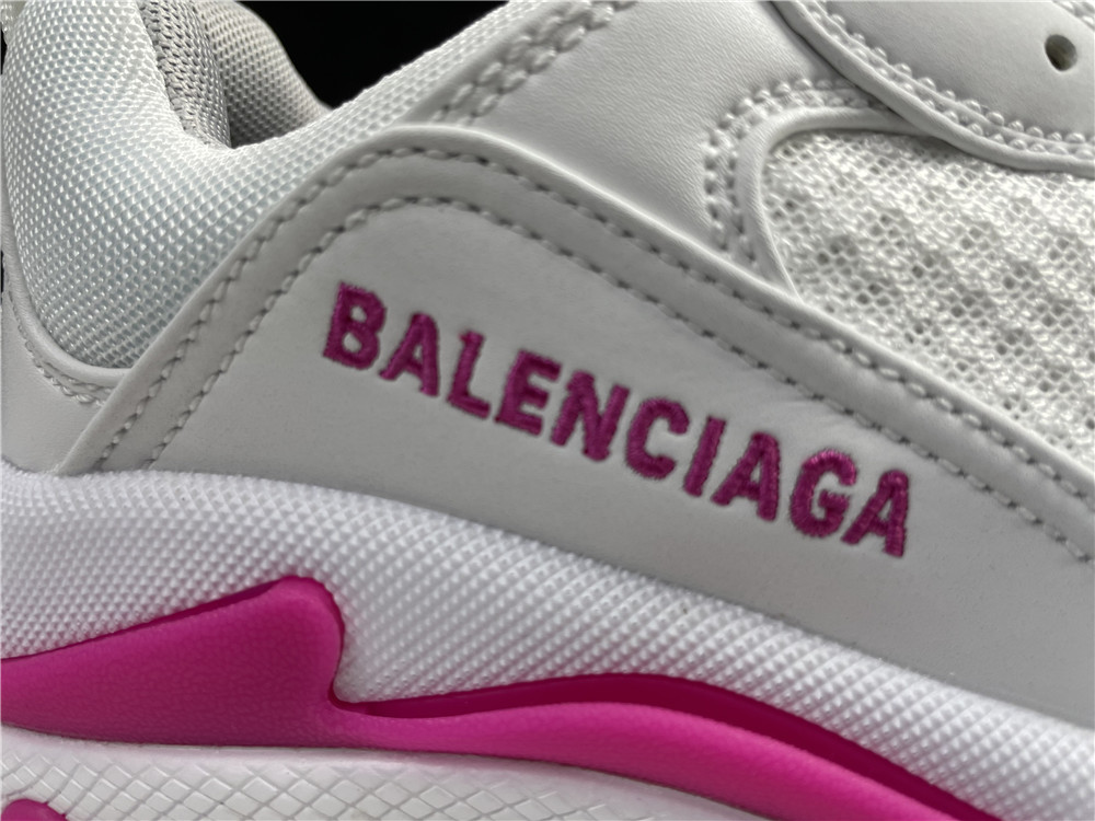Balenciaga Triple S Pink And White