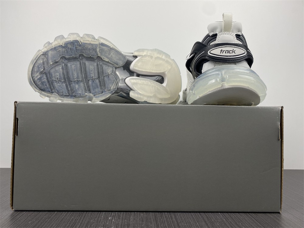 Balenciaga Wmns Track Sneaker 'Clear Sole - White Black' | Women's