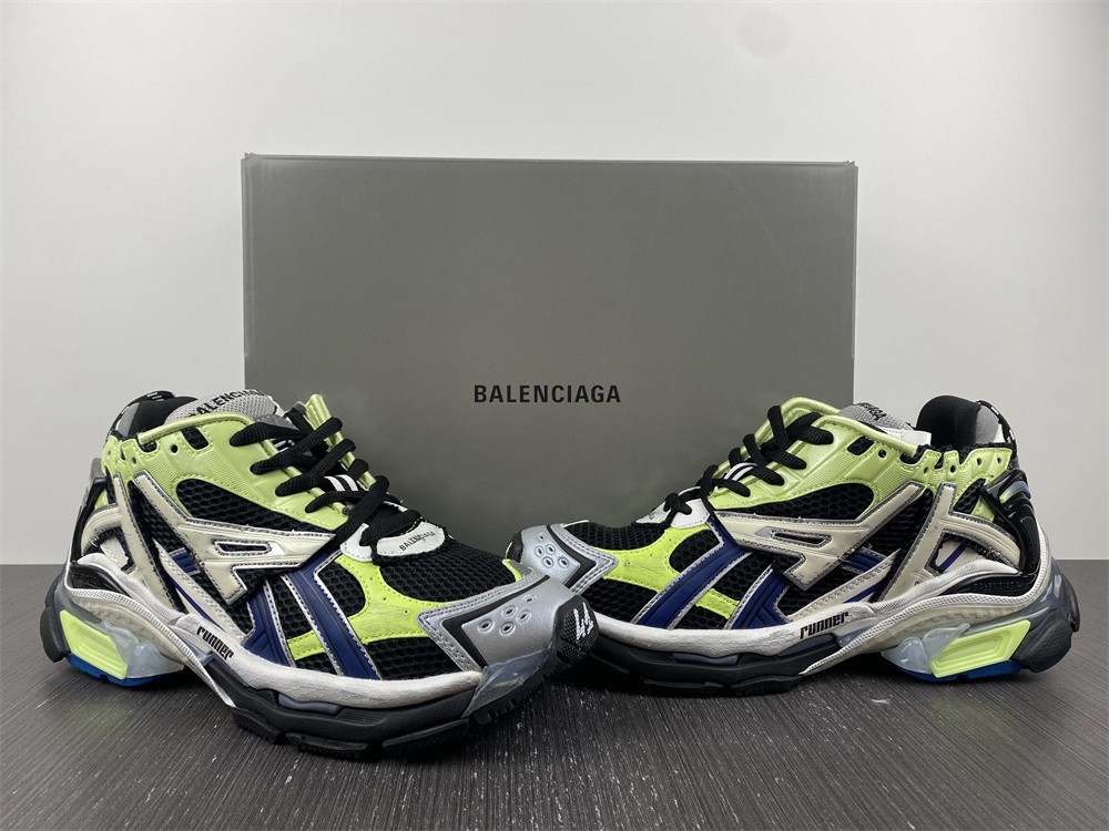 Balenciaga Wmns Runner Sneaker 'Grey Blue Green'