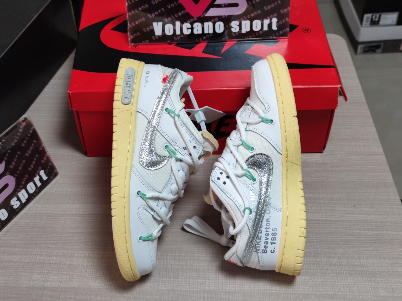Dunk Low Off-White Lot 1 DM1602 127