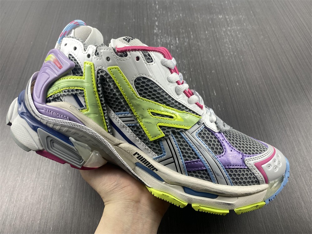 Balenciaga Multicolor Runner 'Gre/Lil/Yel F/B'