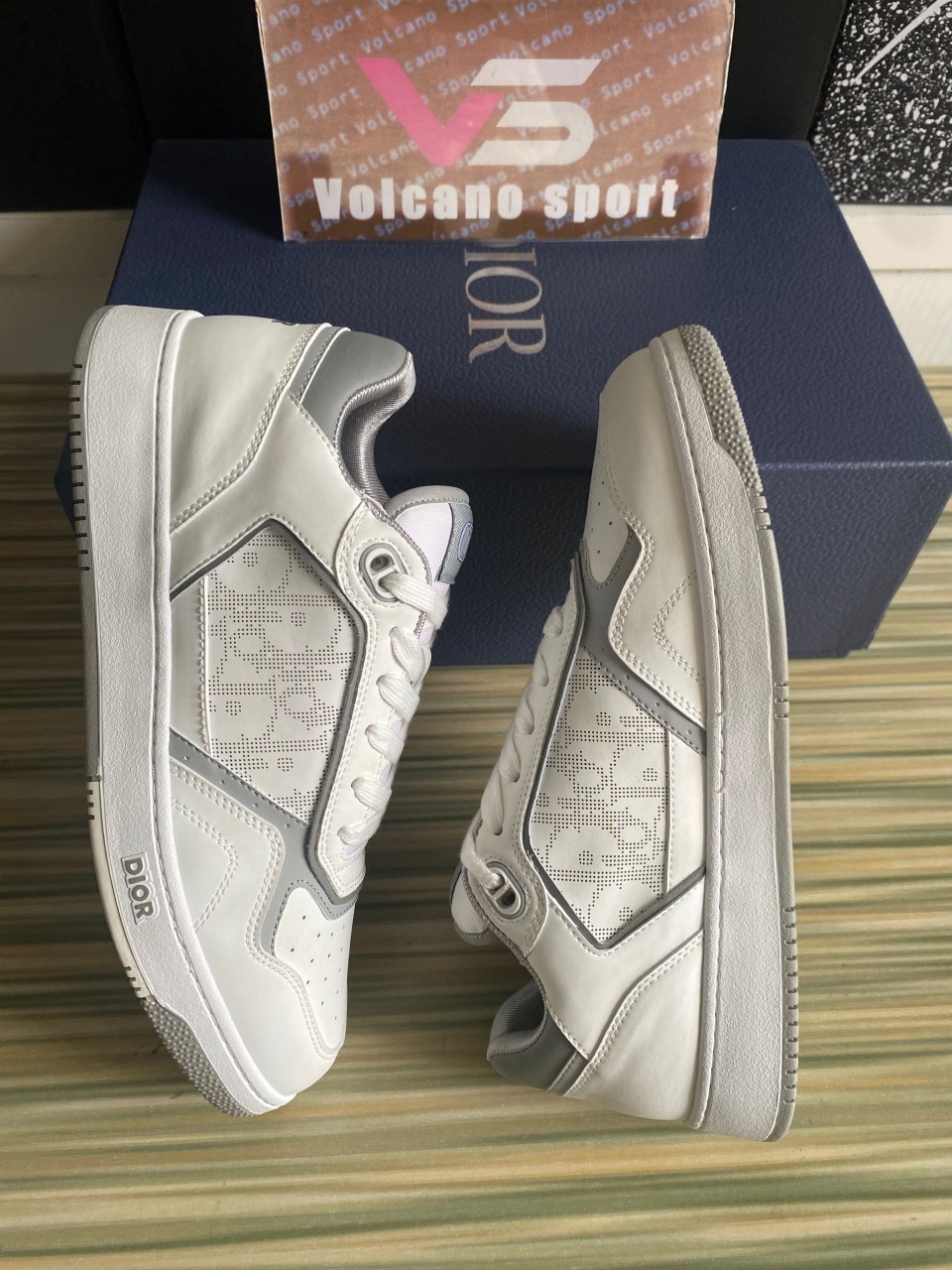 Dior B27 Low White Gray