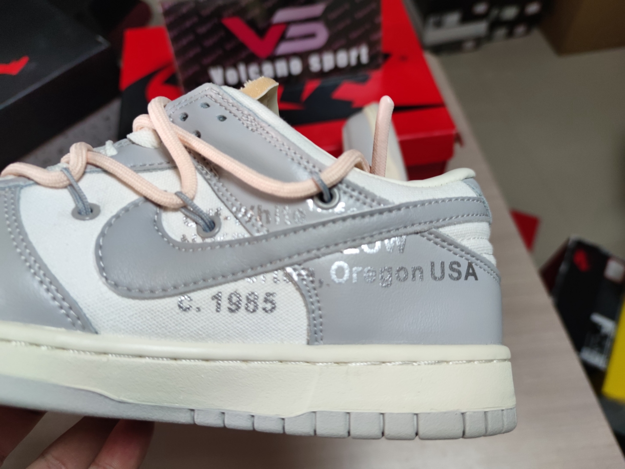 Dunk Low Off-White Lot 9 DM1602 109