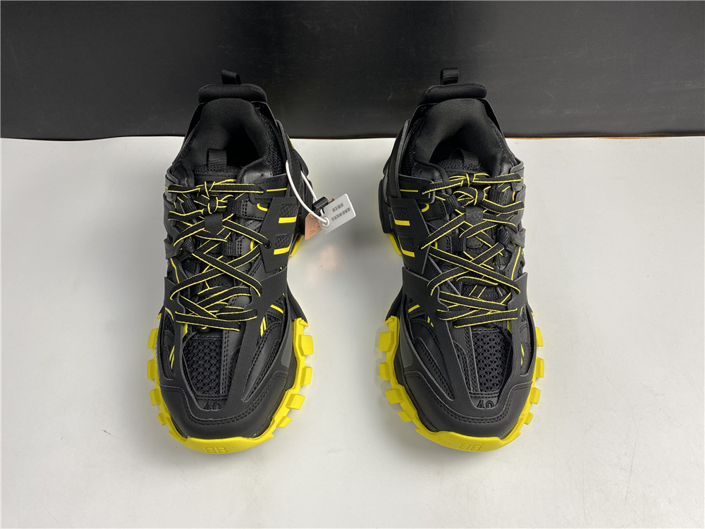 Balenciaga Track Sneaker Black Neon Yellow