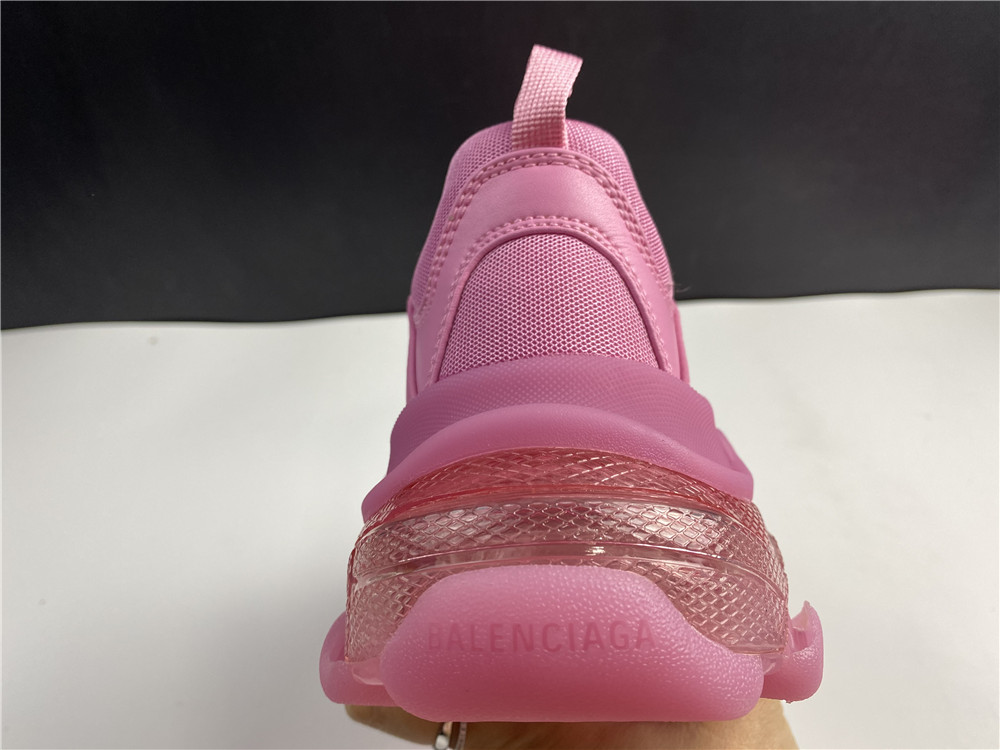 Balenciaga Triple S Clear Sole Pink (Women's)