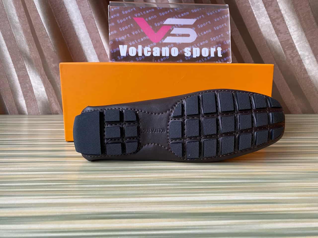 LV Brown Leather Shoes