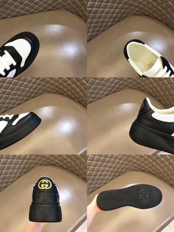 Gucci GG embossed sneakers Black White
