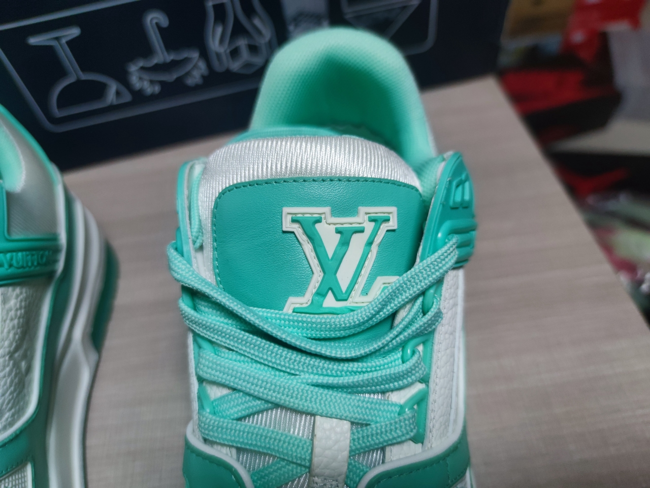 LV Trail Sneaker 380N Green