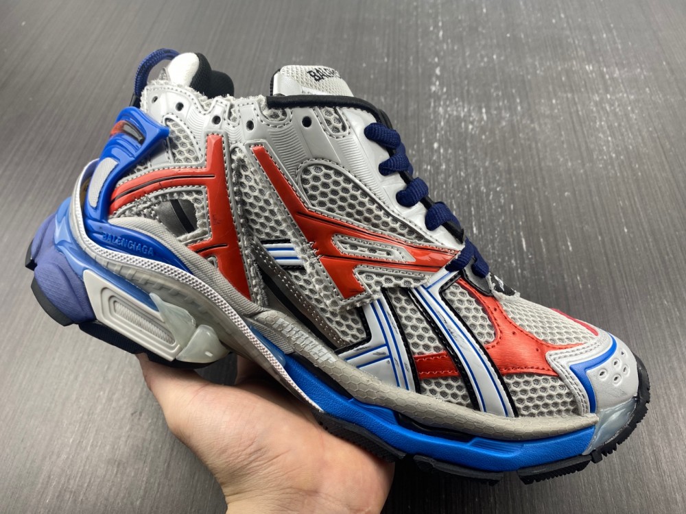 Balenciaga Runner Sneaker 'Grey Red Blue'