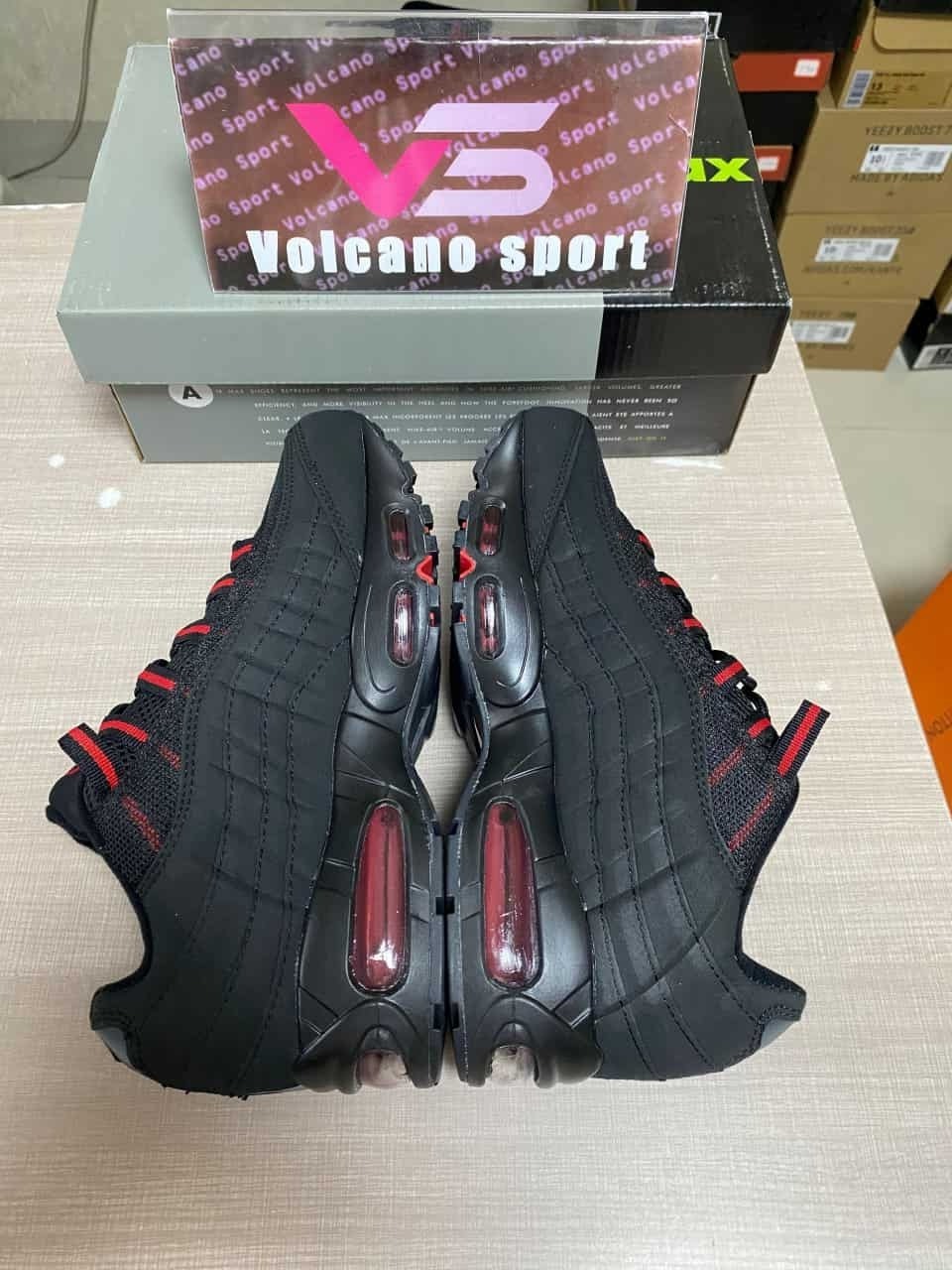 Nike air max 95 black red 104220-006