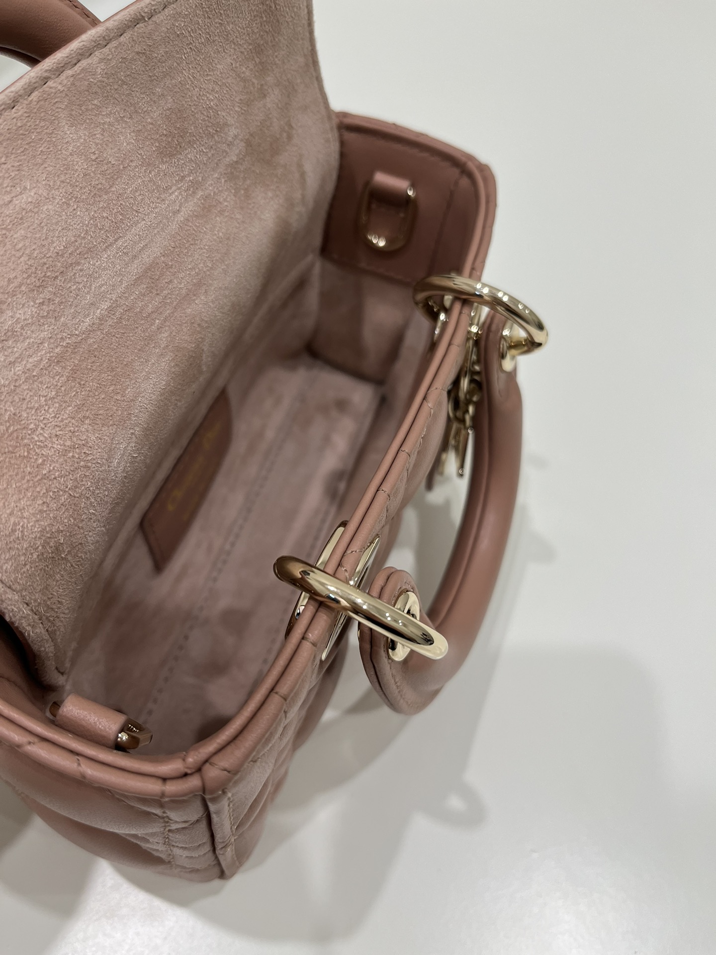 Dior-joy Micro Mini Lotus pink 16*5*9cm