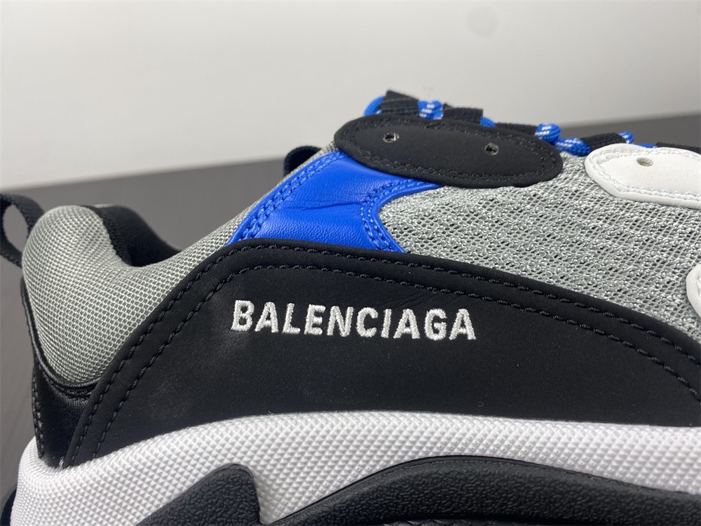 Balenciaga Balenciaga Triple S blue,black and silver