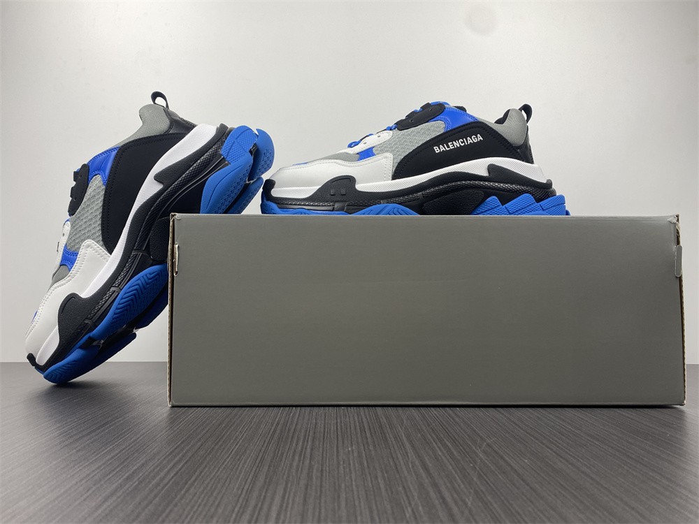 Balenciaga Balenciaga Triple S blue,black and silver