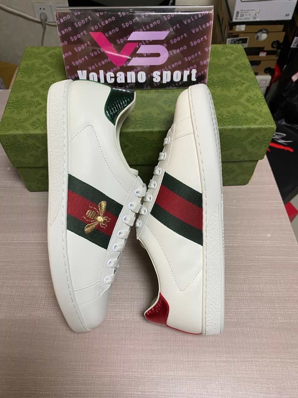 GUCCI Ace Embroidered 'Bee'