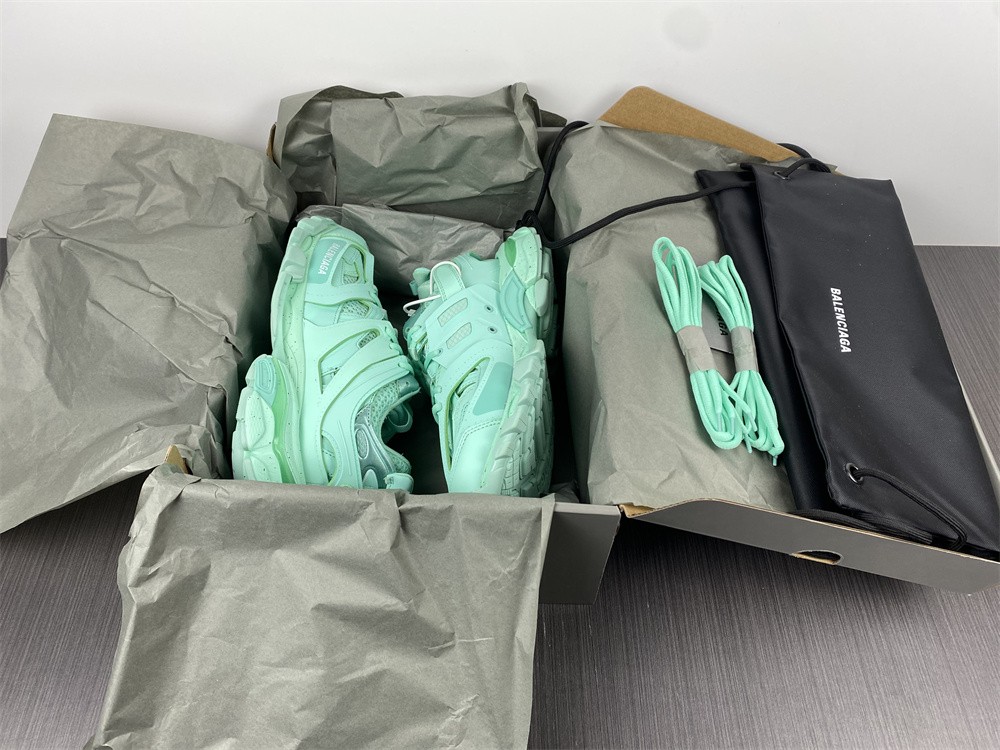 Balenciaga Recycled Track Sneaker 'Light Green' |