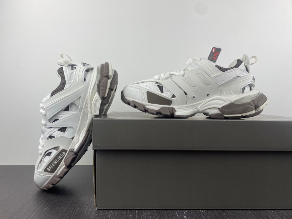 Balenciaga Track 1.0 Sneakers 'White Brown'