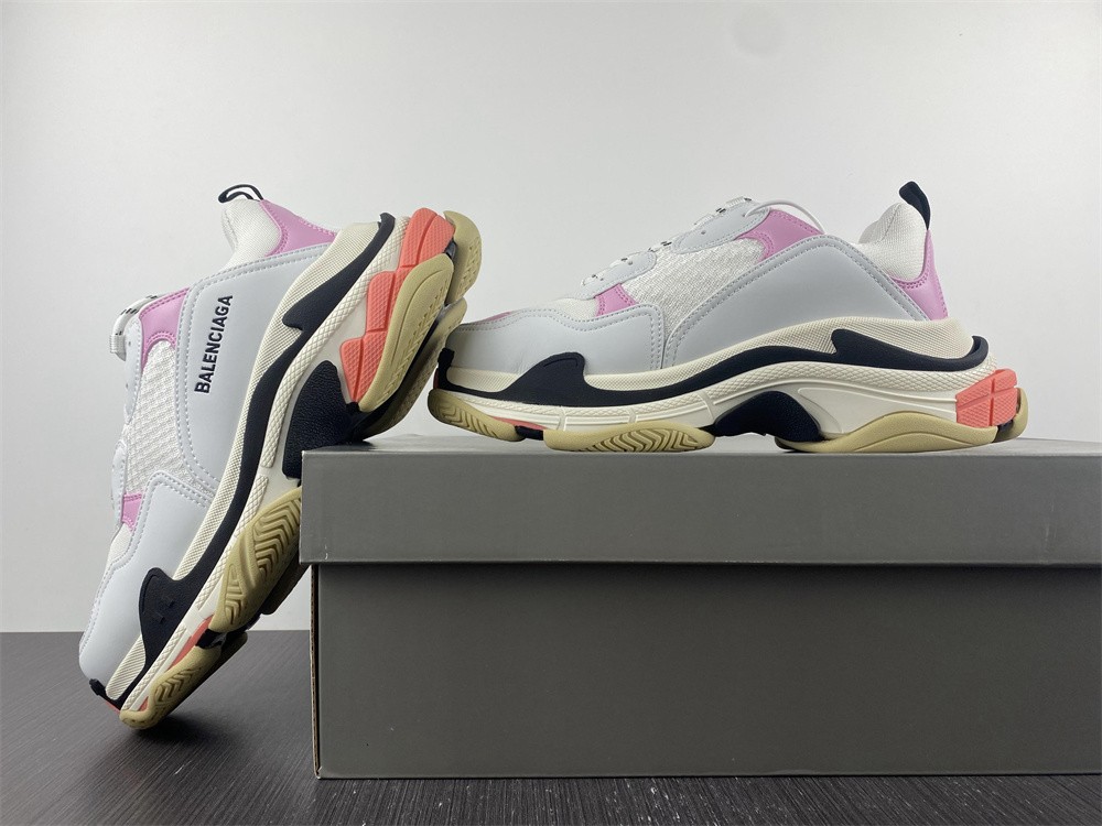 Balenciaga - Triple S Trainer - Leather White for Women