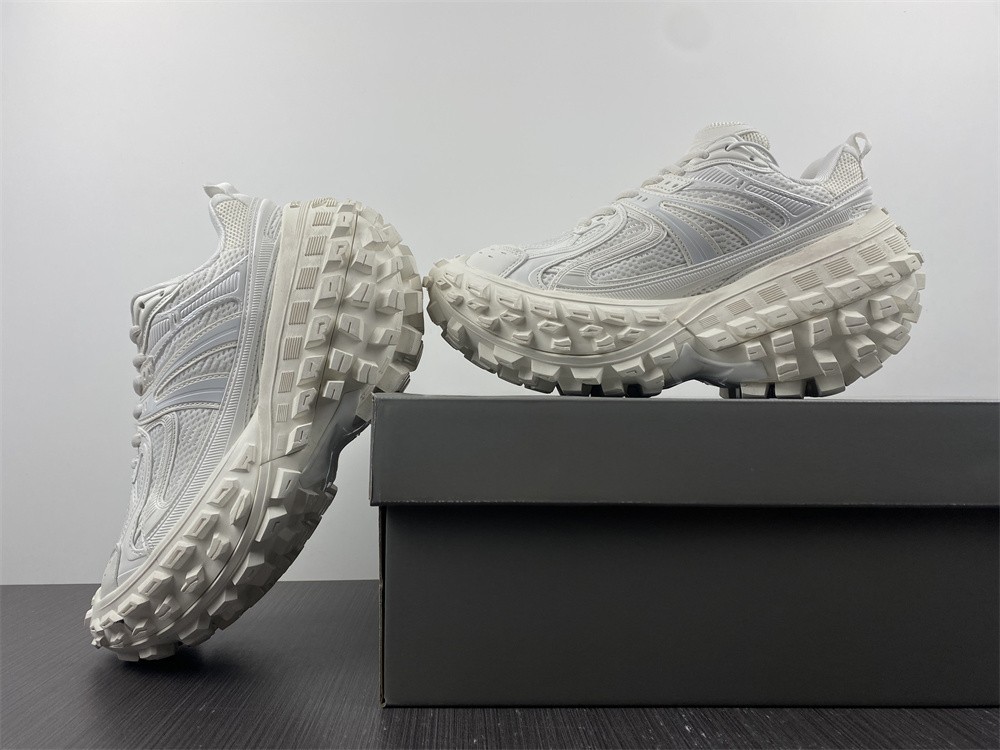 Balenciaga Men's Defender Sneaker in Beige