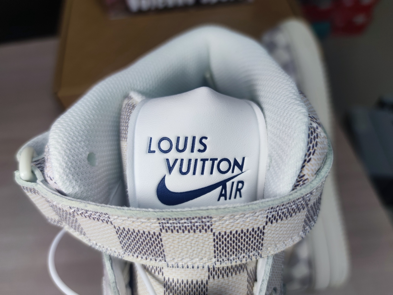 LV x Air Force 1 High Graffiti