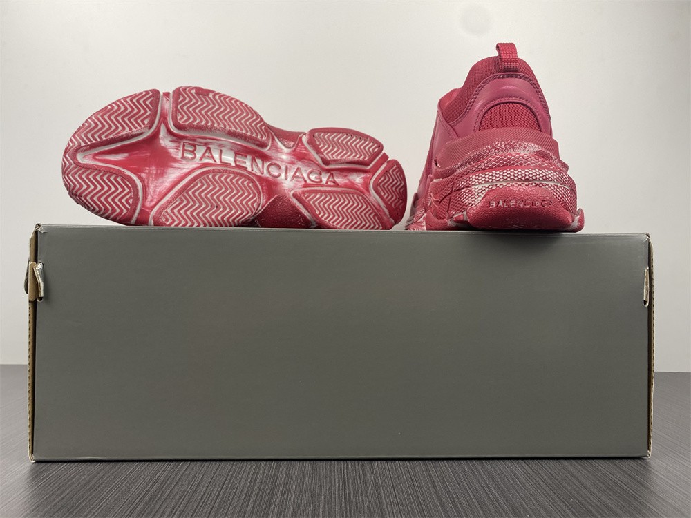 Balenciaga Triple S Sneaker 'Dark Red' 524039-W3CN3-6000 - 524039-W3CN3-6000